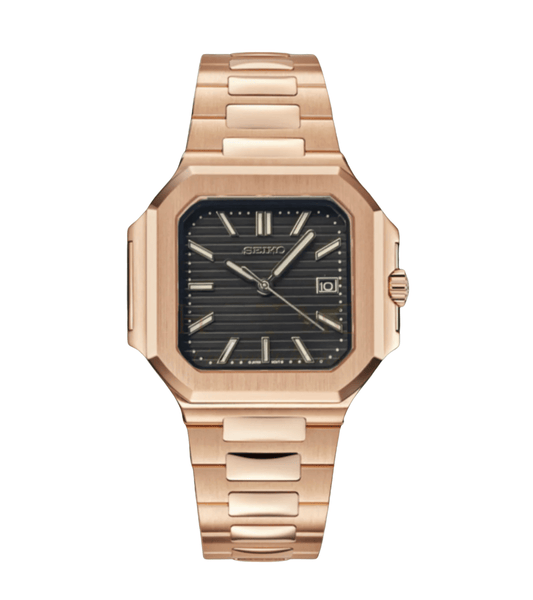 Seiko Mod Cubitus Rose Gold Black