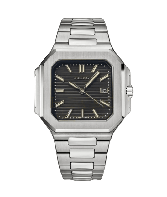 Seiko Mod Cubitus Silver Black