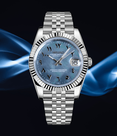 Seiko Mod Datejust Arabic Cosmos