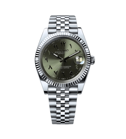 Datejust Mod Arabic Olive Green