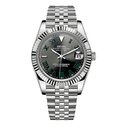 Seiko Mod Datejust Classic Wimbledon