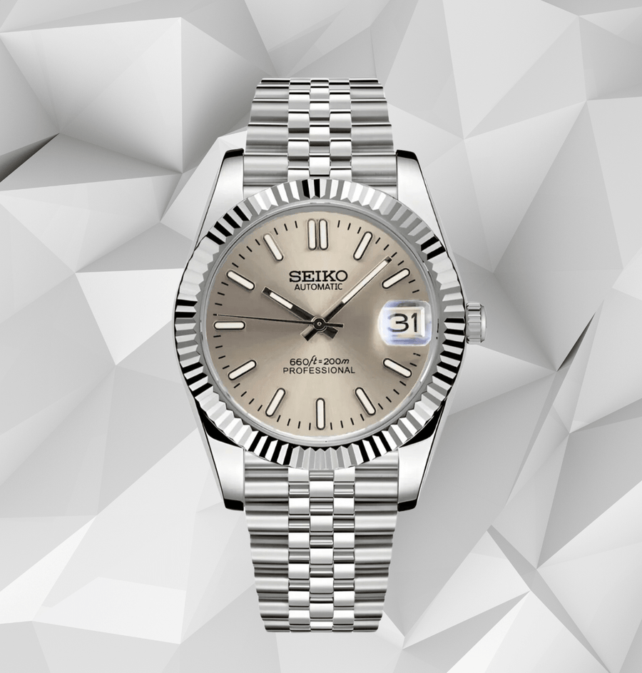 Seiko Mod Datejust Classic Bronze