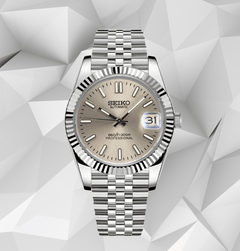 Seiko Mod Datejust Classic Bronze