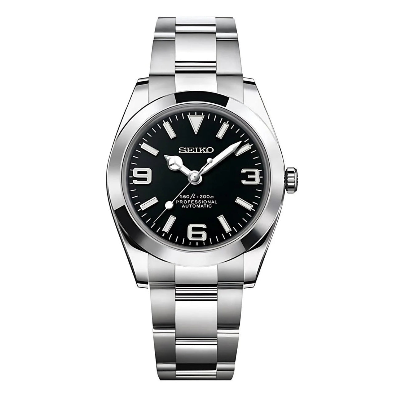 Seiko Mod Oyster Perpetual Black
