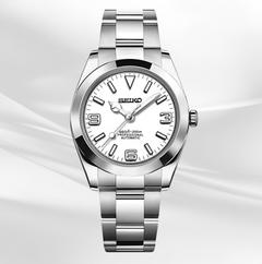 Seiko Mod Oyster Perpetual White