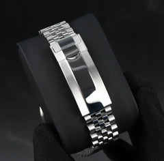 Seiko Mod Datejust White Textured Arabic