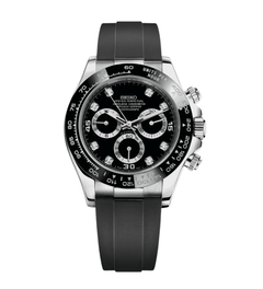 Seiko Mod Daytona Black Gem