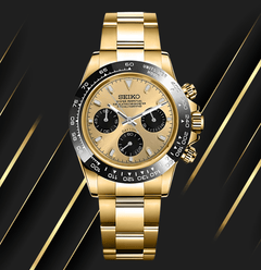 Seiko Mod Daytona Gold