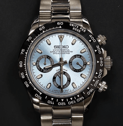 Seiko Mod Daytona Ice Blue