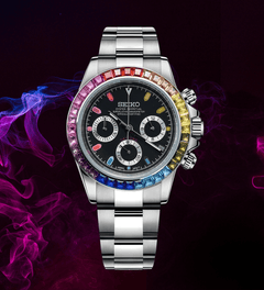 Seiko Mod Daytona Infinity Rainbow