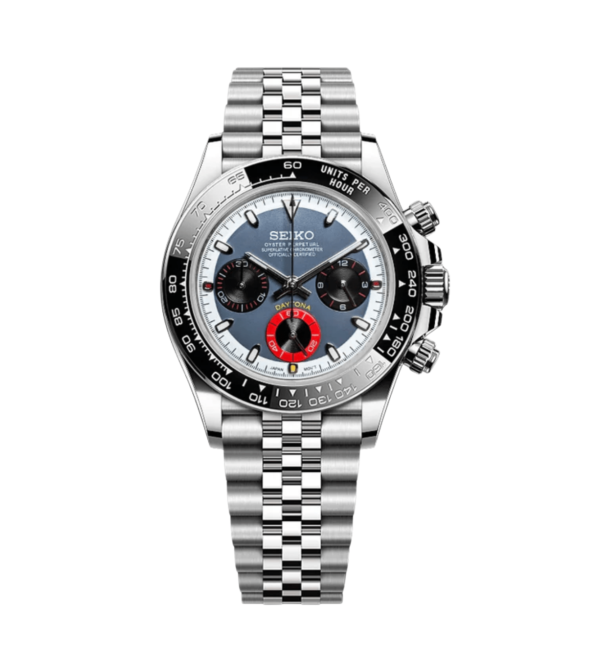Seiko Mod Daytona Redline Racer