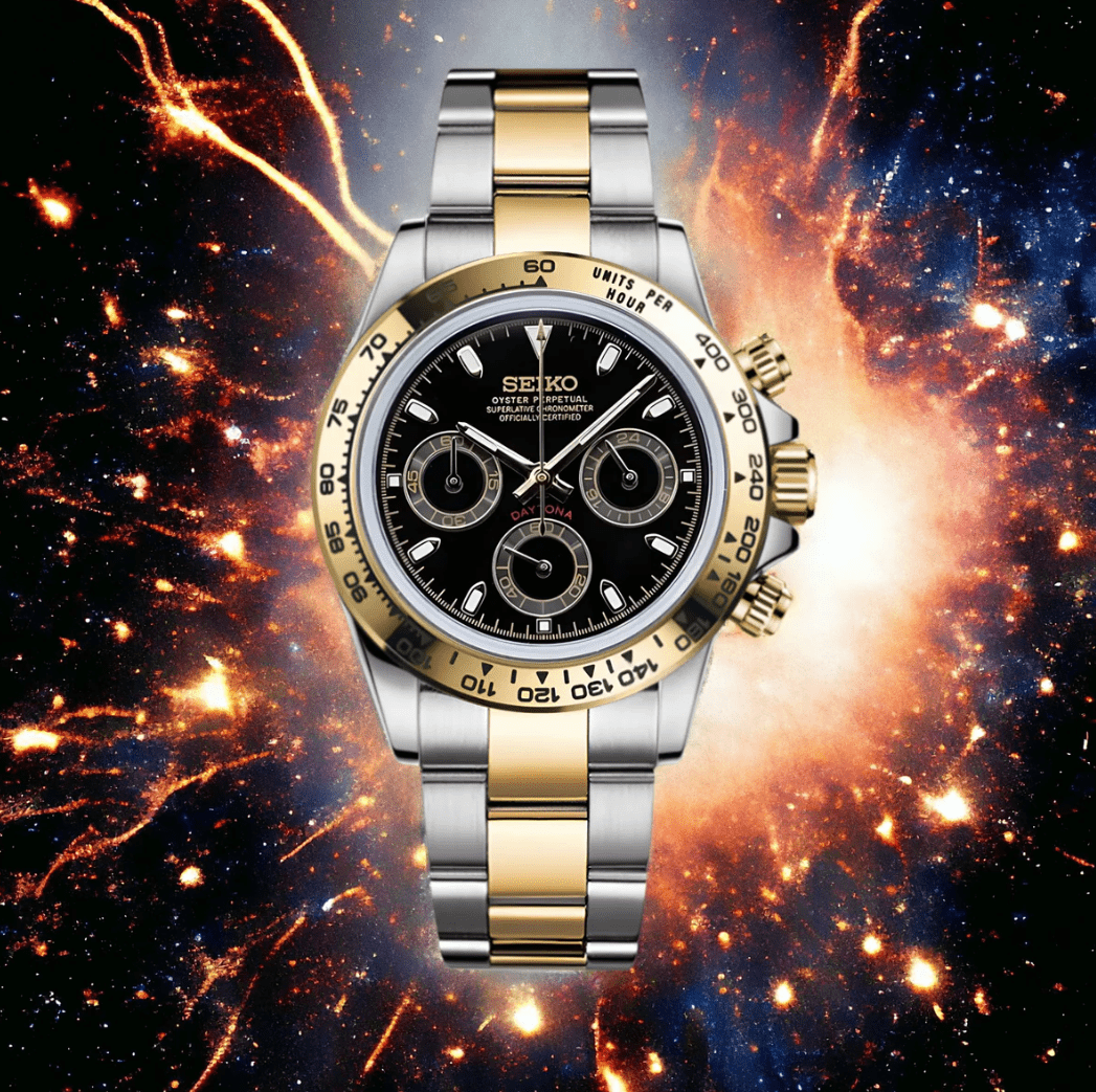 Seiko Mod Daytona Twotone
