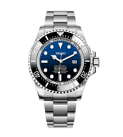 Seiko Mod Deep Sea Blue