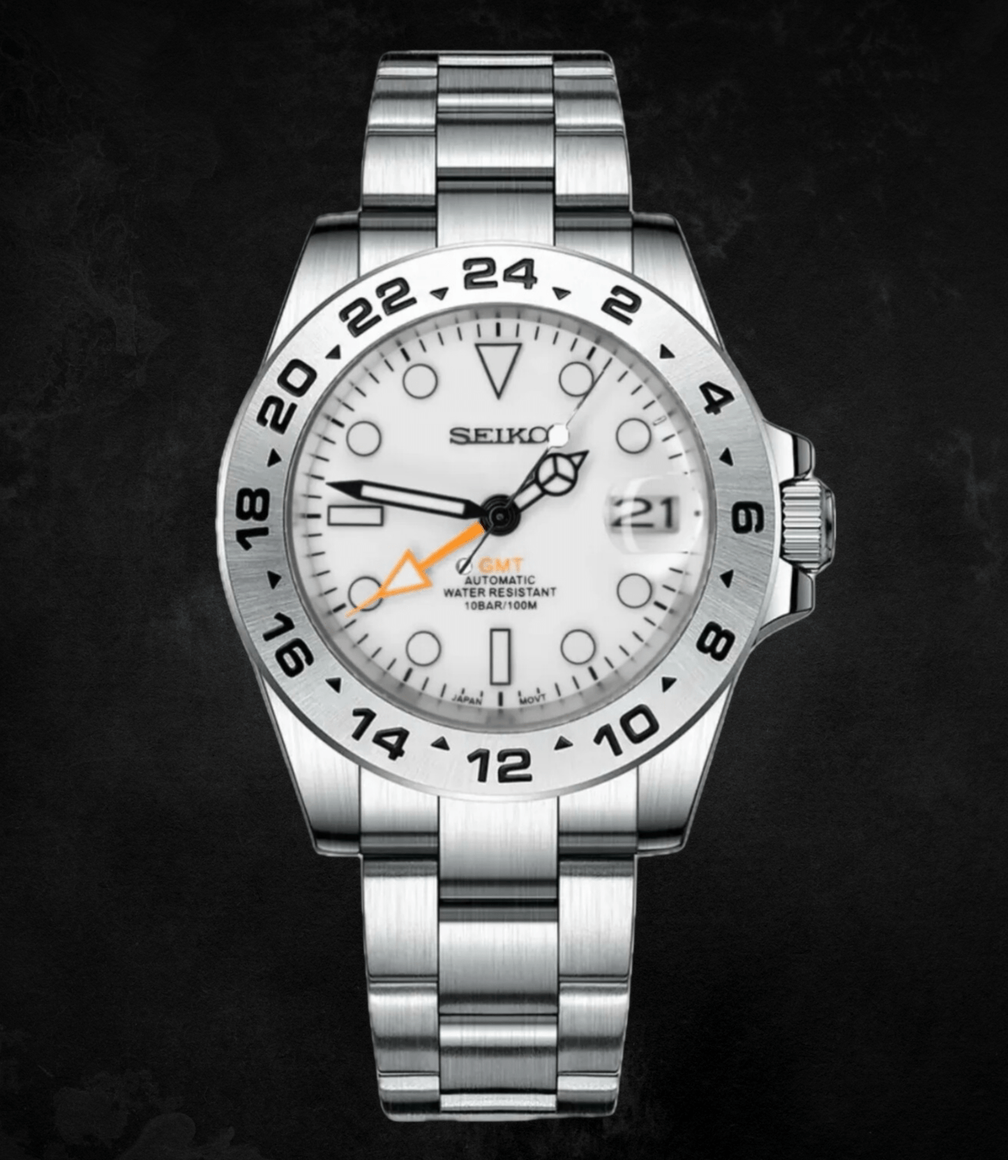 Seiko Mod Explorer II White