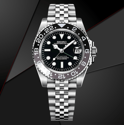 Seiko Mod GMT Bruce Wayne