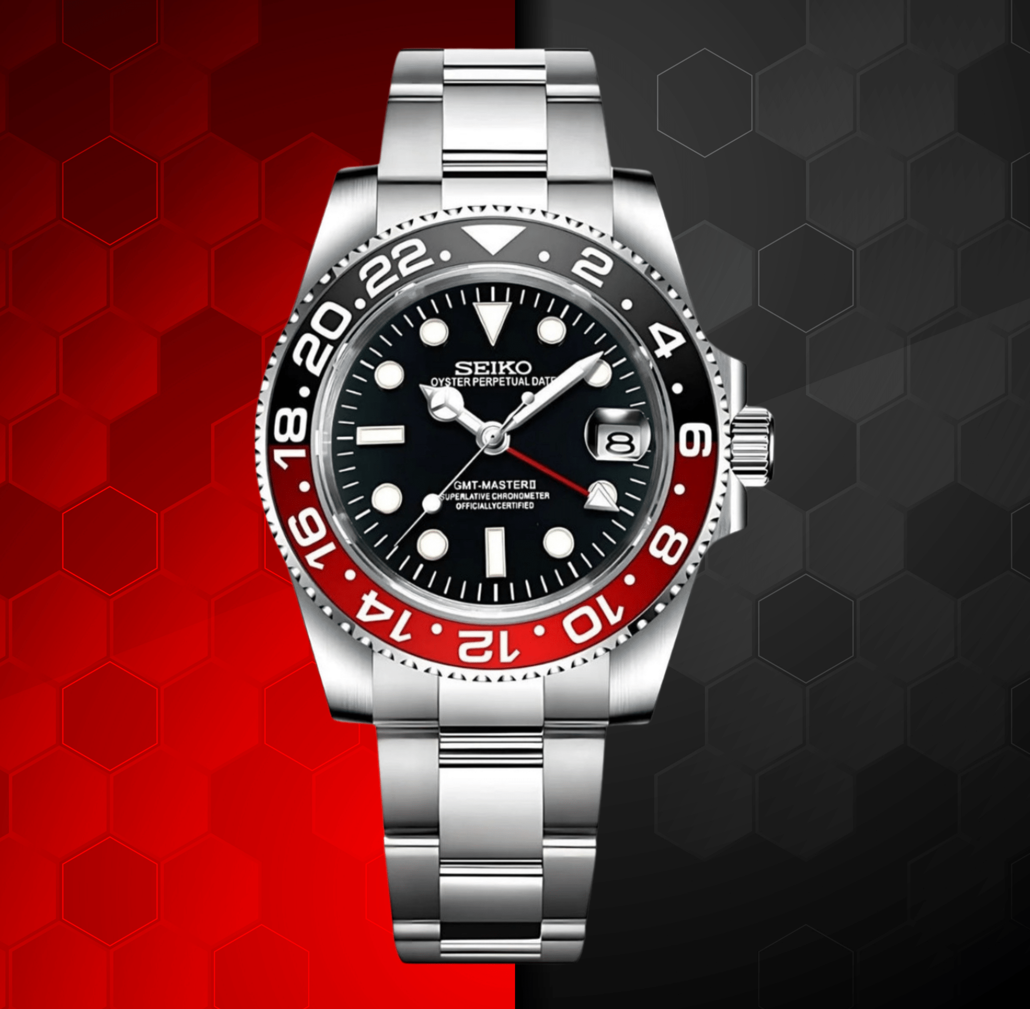Seiko Mod GMT Coke