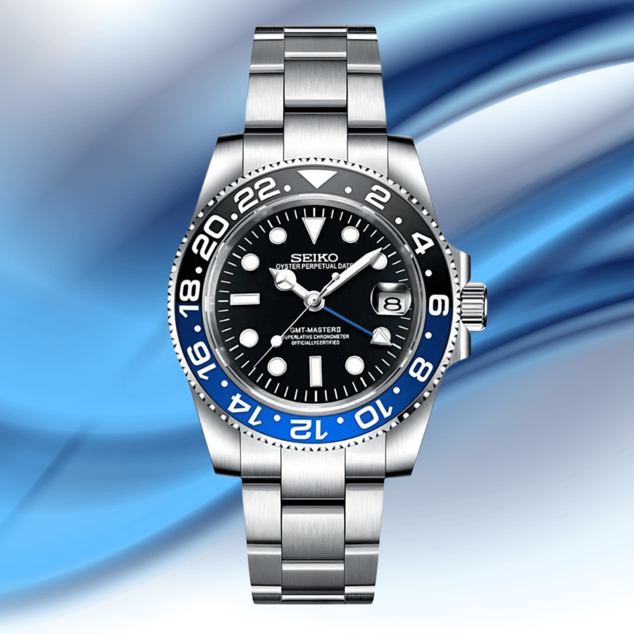 Seiko Mod GMT Batman