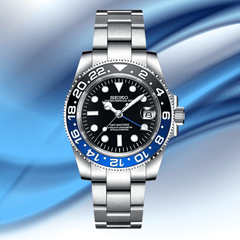 Seiko Mod GMT Batman