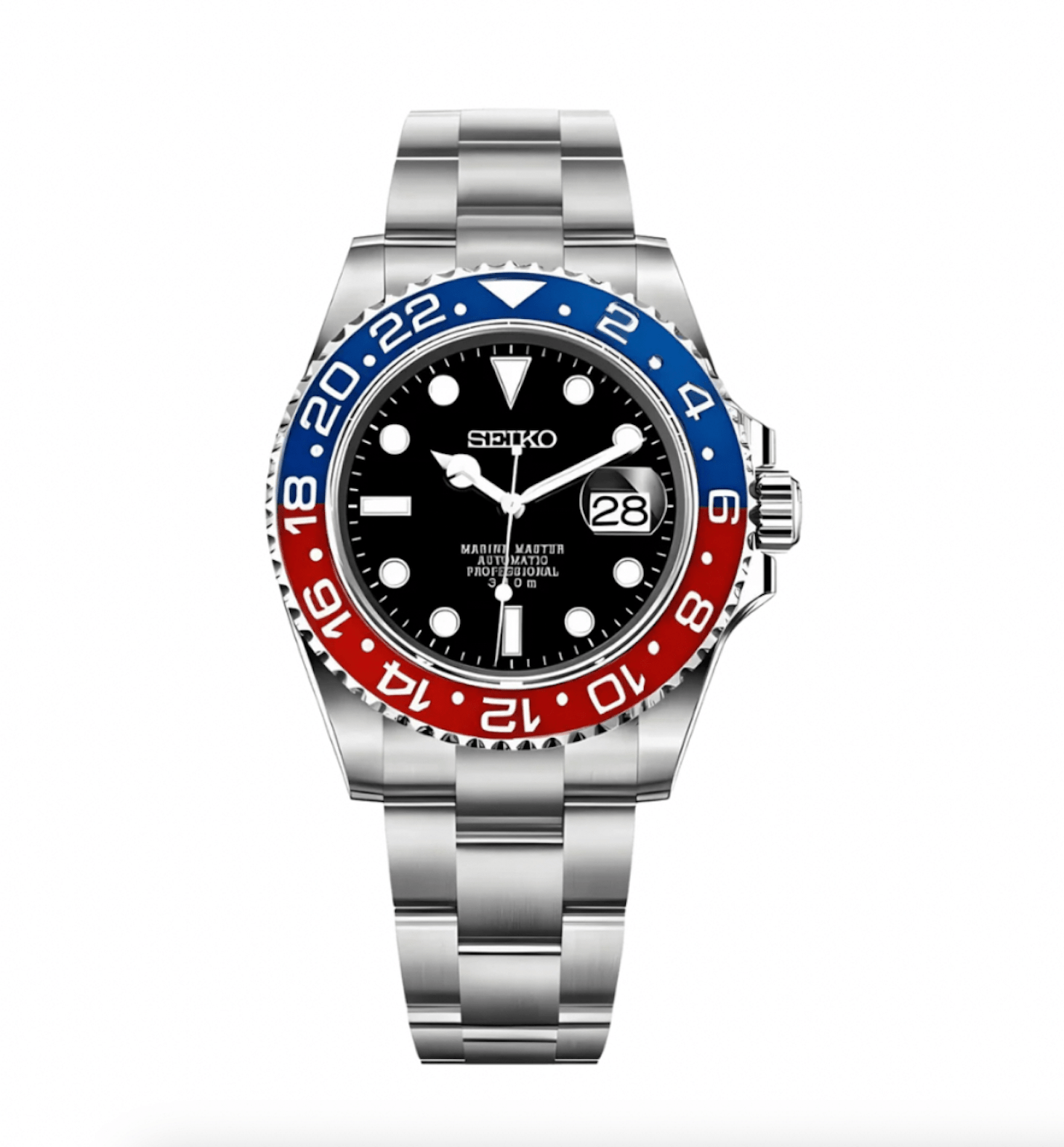 Seiko Mod Submariner Pepsi
