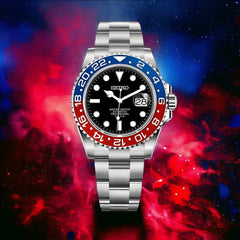 Seiko Mod Submariner Pepsi