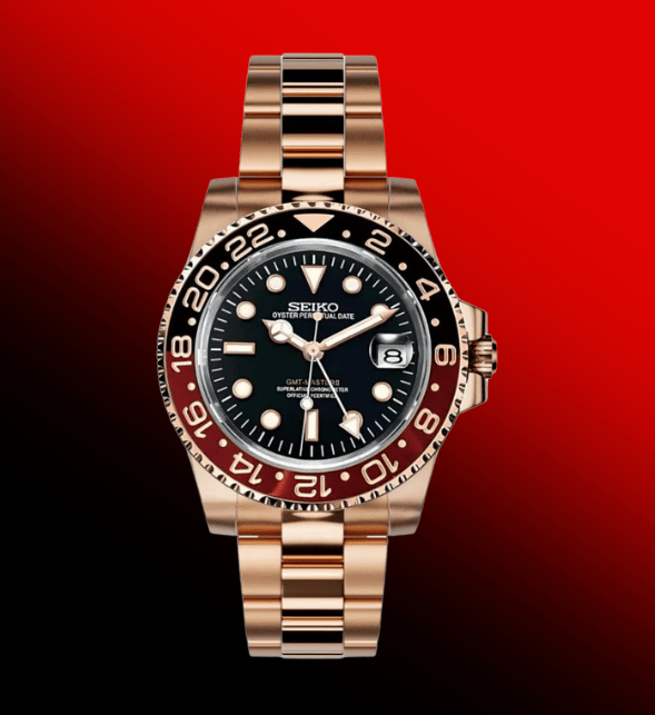 Seiko Mod GMT Root Beer