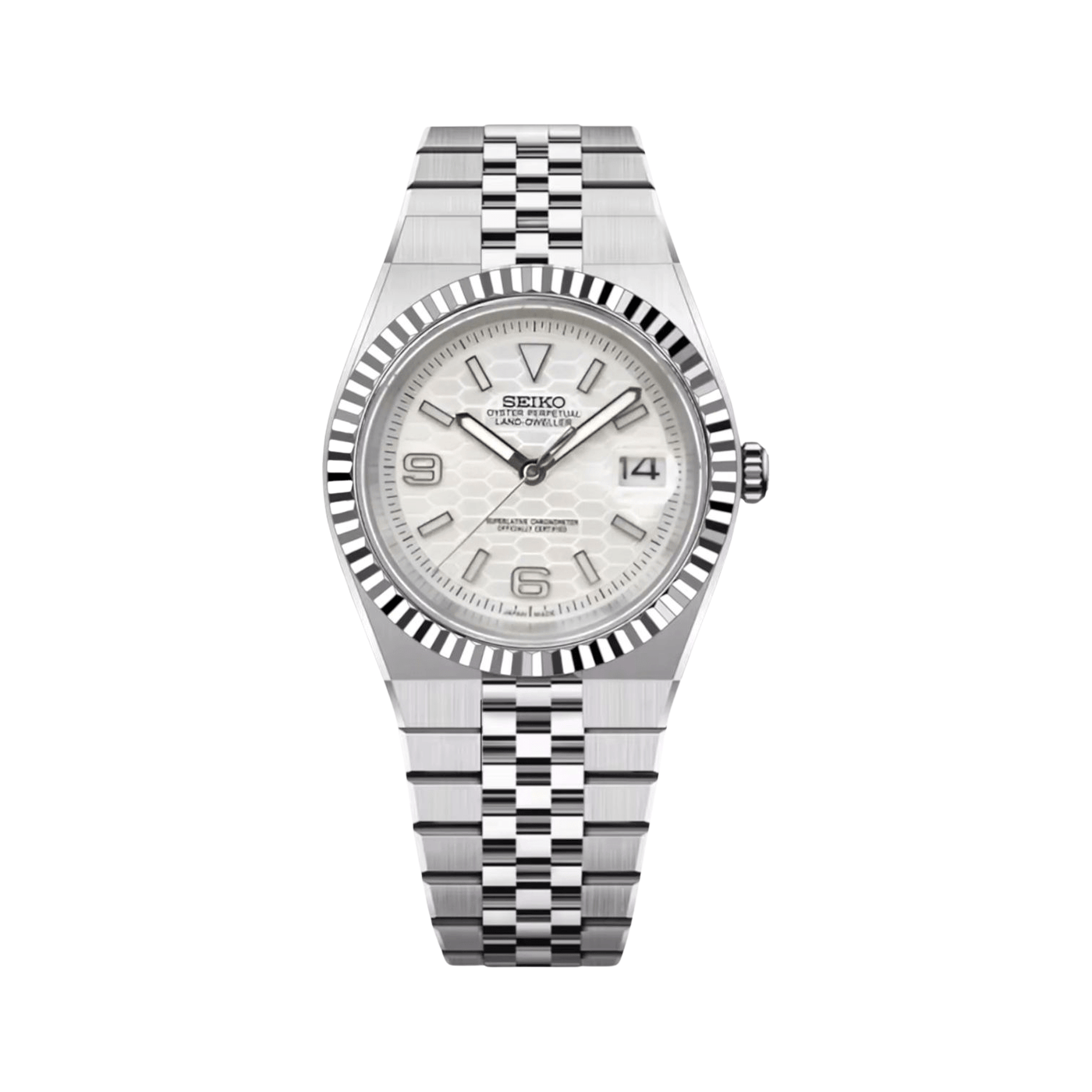 Seiko Mod Land-Dweller Pearly Frost