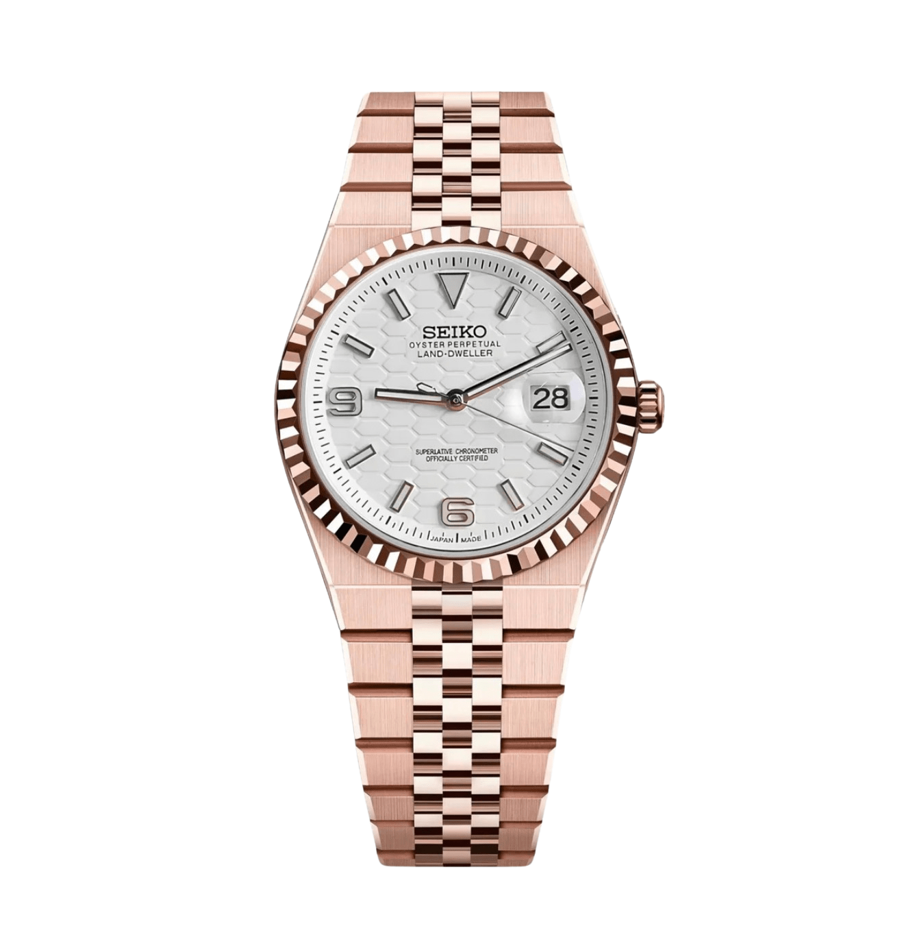 Seiko Mod Land-Dweller Rosé