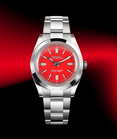 Seiko Mod Oyster Perpetual Red