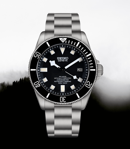 Seiko Mod Pelagos Black