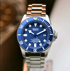 Seiko Mod Pelagos Blue