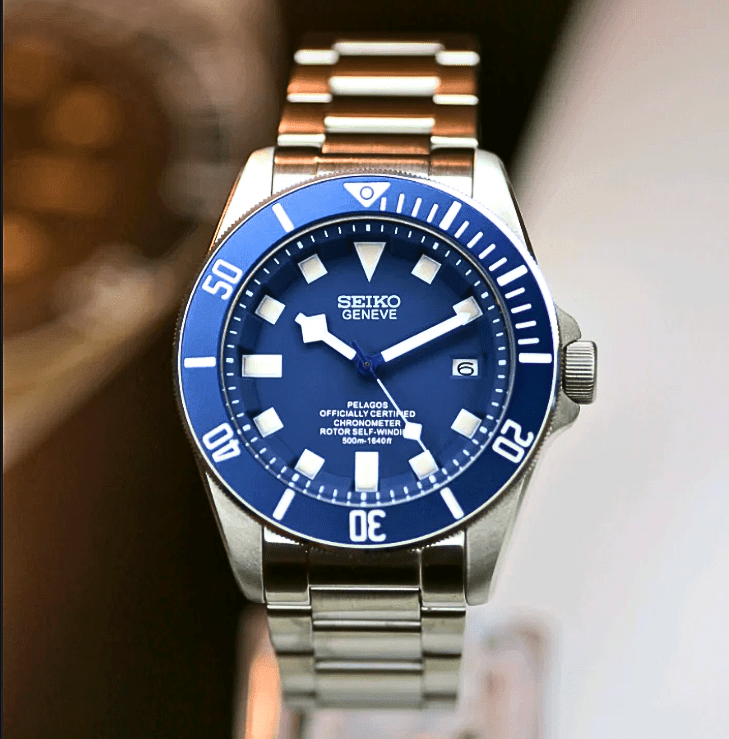 Seiko Mod Pelagos Blue