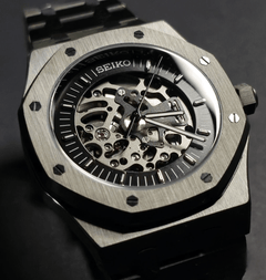 Seiko Mod Royal Oak Frosted Skeleton