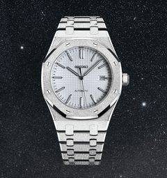 Seiko Mod Royal Oak White Iced