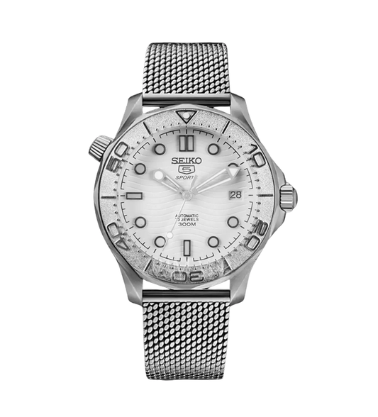 Seiko Mod Seamaster White