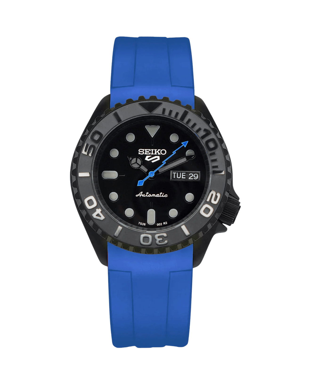 Seiko Mod SKX Blue