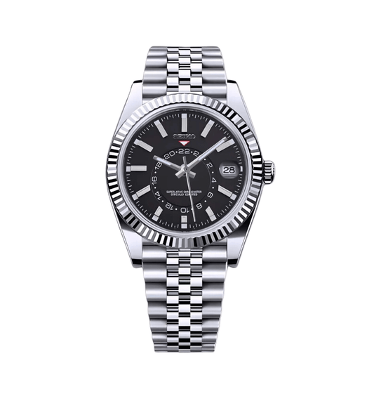 Seiko Mod Sky-Dweller Classic Black