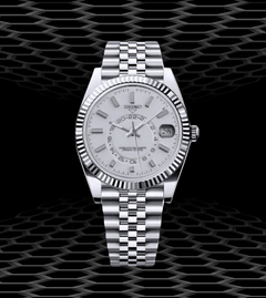 Seiko Mod Sky-Dweller Classic White