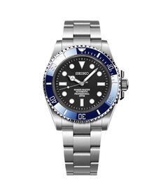 Seiko Mod Submariner Navy Blue (No Date)