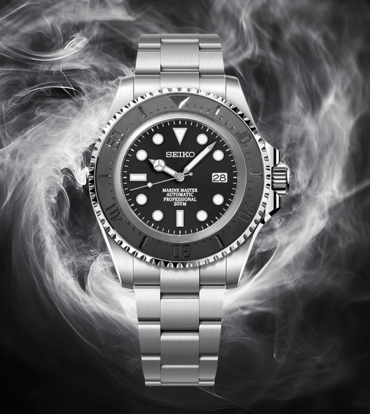 Seiko Mod Submariner Meteorite