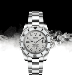 Seiko Mod Submariner White