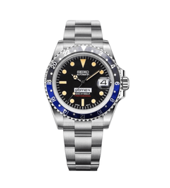 Seiko Mod Vintage Comex Batman