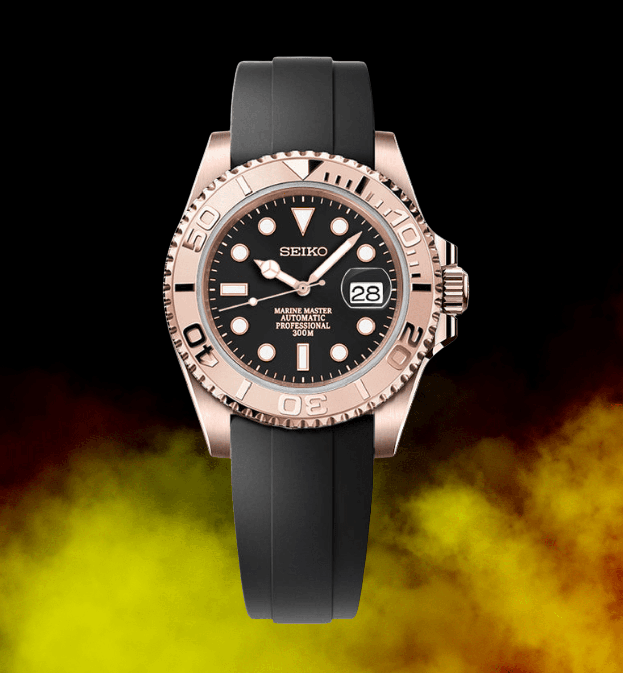 Seiko Mod Yacht Master RG Frost
