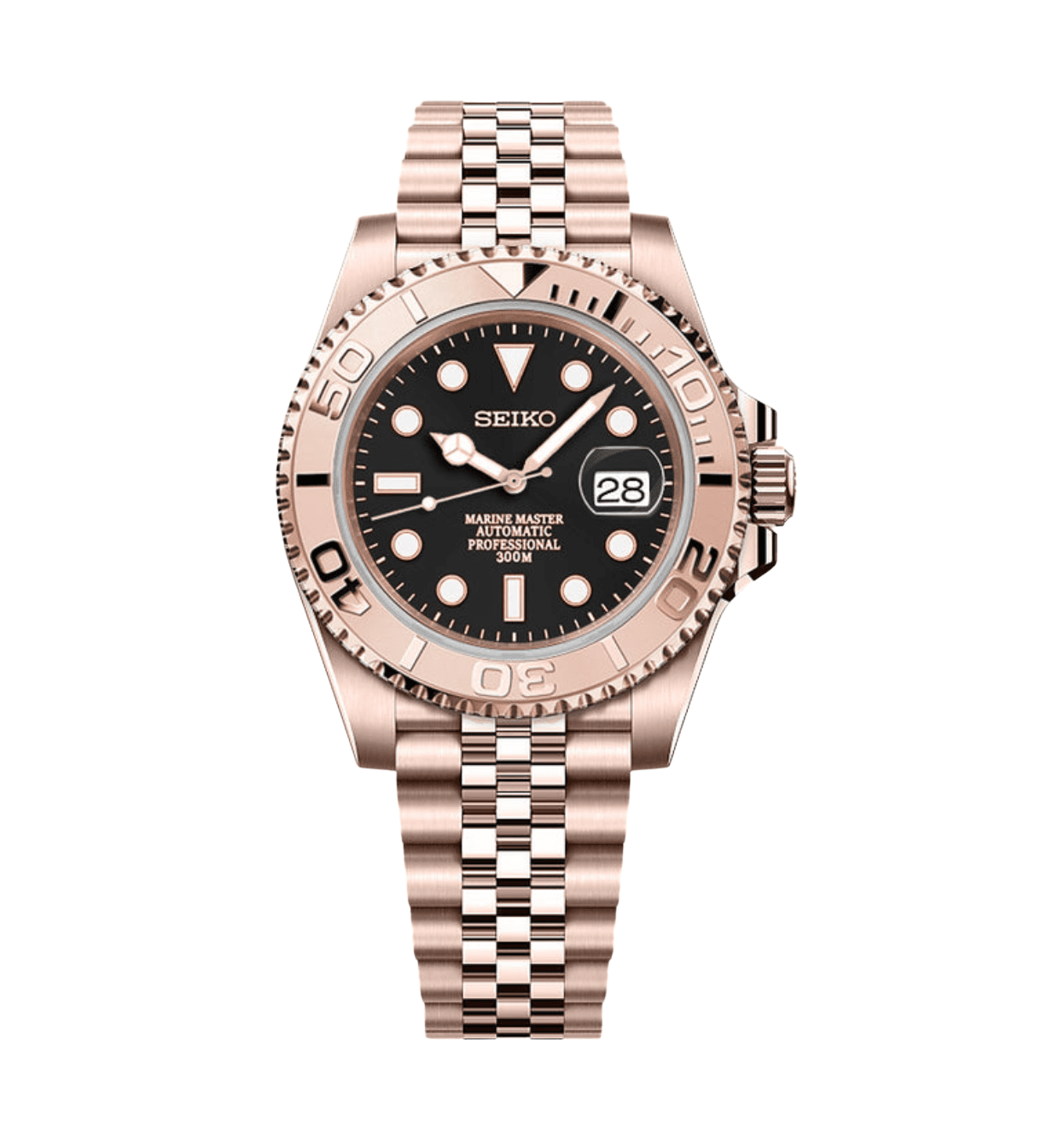 Seiko Mod Yacht Master RG Frost