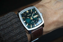 Seiko Mod Recraft Green Dial