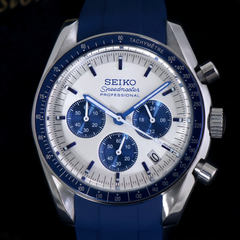Seiko Mod Speedmaster Snoopy Blue